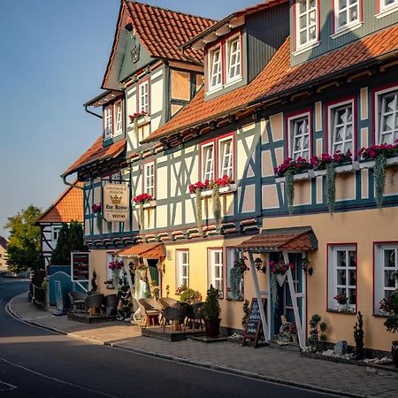 Pension Zur Krone Martinfeld Exteriör bild