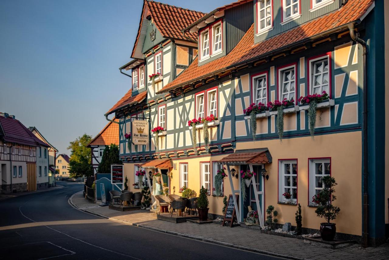 Pension Zur Krone Martinfeld Exteriör bild