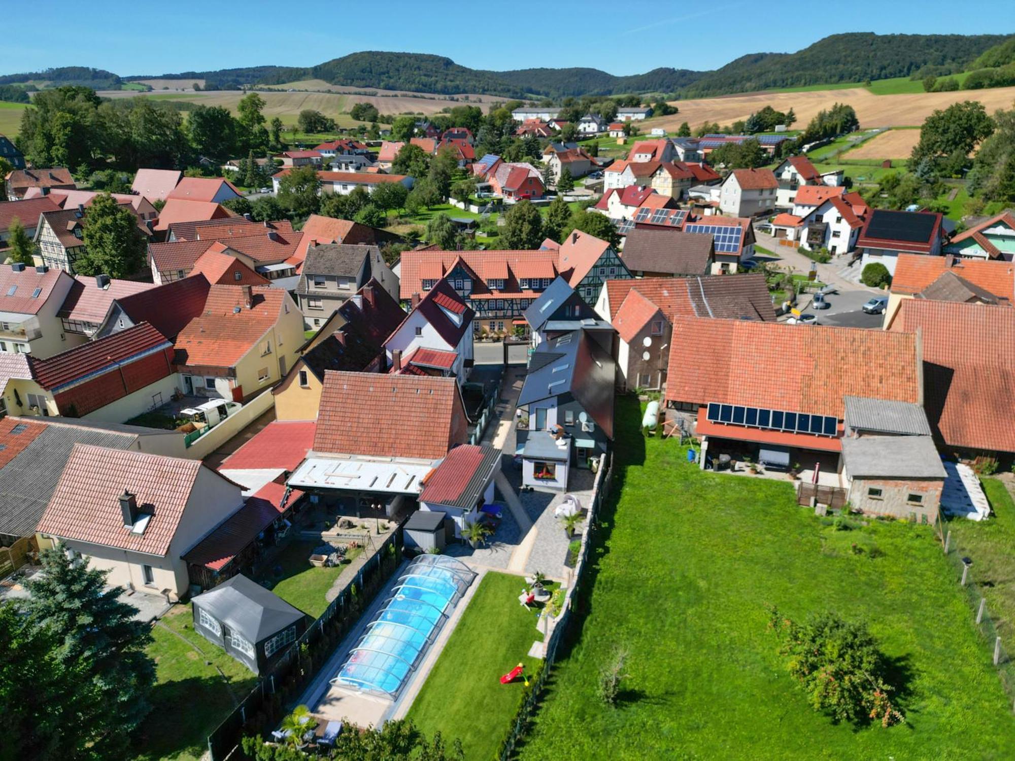 Pension Zur Krone Martinfeld Exteriör bild